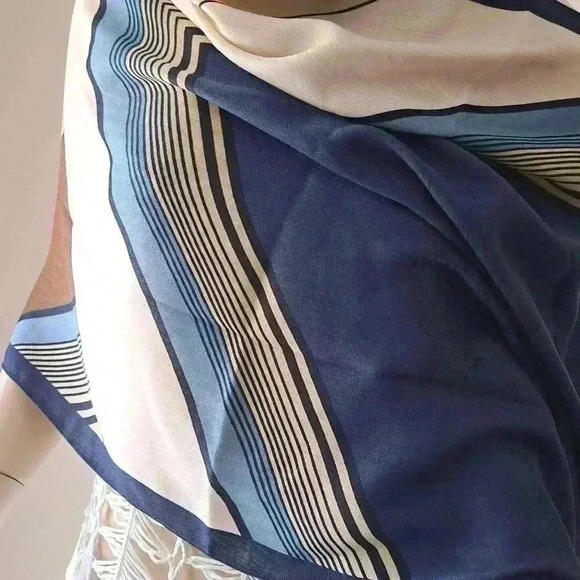 Scarf Wrap Color Block striped - Picture 3 of 6